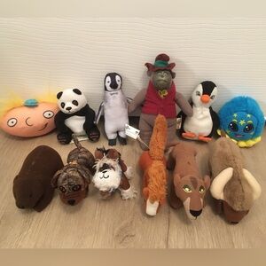 Kids Meal Plush Toys Lot of 12
